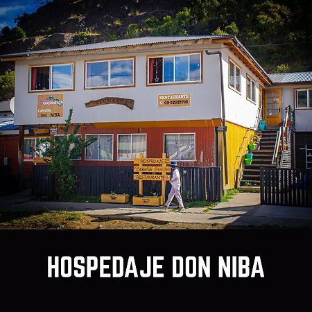 Hospedaje Cabana Y Restaurante Don Niba Villa Cerro Castillo Ngoại thất bức ảnh